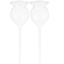 2Stück Bewässerungsgerät In Glasvase Transparent