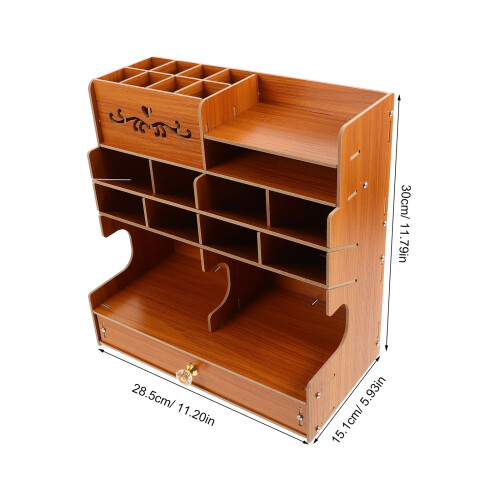 Pen Storage Box Holz Stiftehalter 2