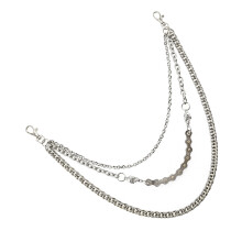 1Set Jeans Taille Kette In Silber Für Gebrauch