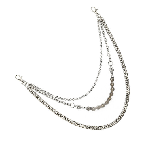 1Set Jeans Taille Kette In Silber Für Gebrauch