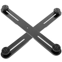 2 Stuks Dslr Camera Stereo Bar Mount Microfoon Beugel Statief