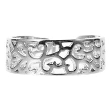 1 Zehenring Mode Hohler Ring Schmuck Silber