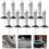 Worgeous 10 Stuks Loopruler Covers Digitale Bandenprofiel Dieptemeter Auto 3