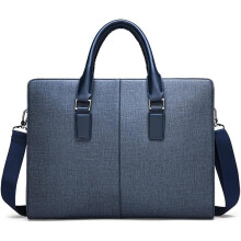 Leather Men's Briefcase, Messenger Bag, Crossbody Bag, Computer Briefcase, Convertible Backpack, One Size D