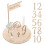 1 Set Holz Baby Monatliche Scheiben 1