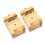 2 Stuks Seal Graveerbed Graveerbed Medium Metaal 5