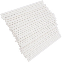 150 Stuks Wit Papieren Lollysteel Voor Doe-Het-