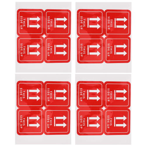 Raindrops 16 Breekbare Stickers Voor Verzendlabels En Dozen