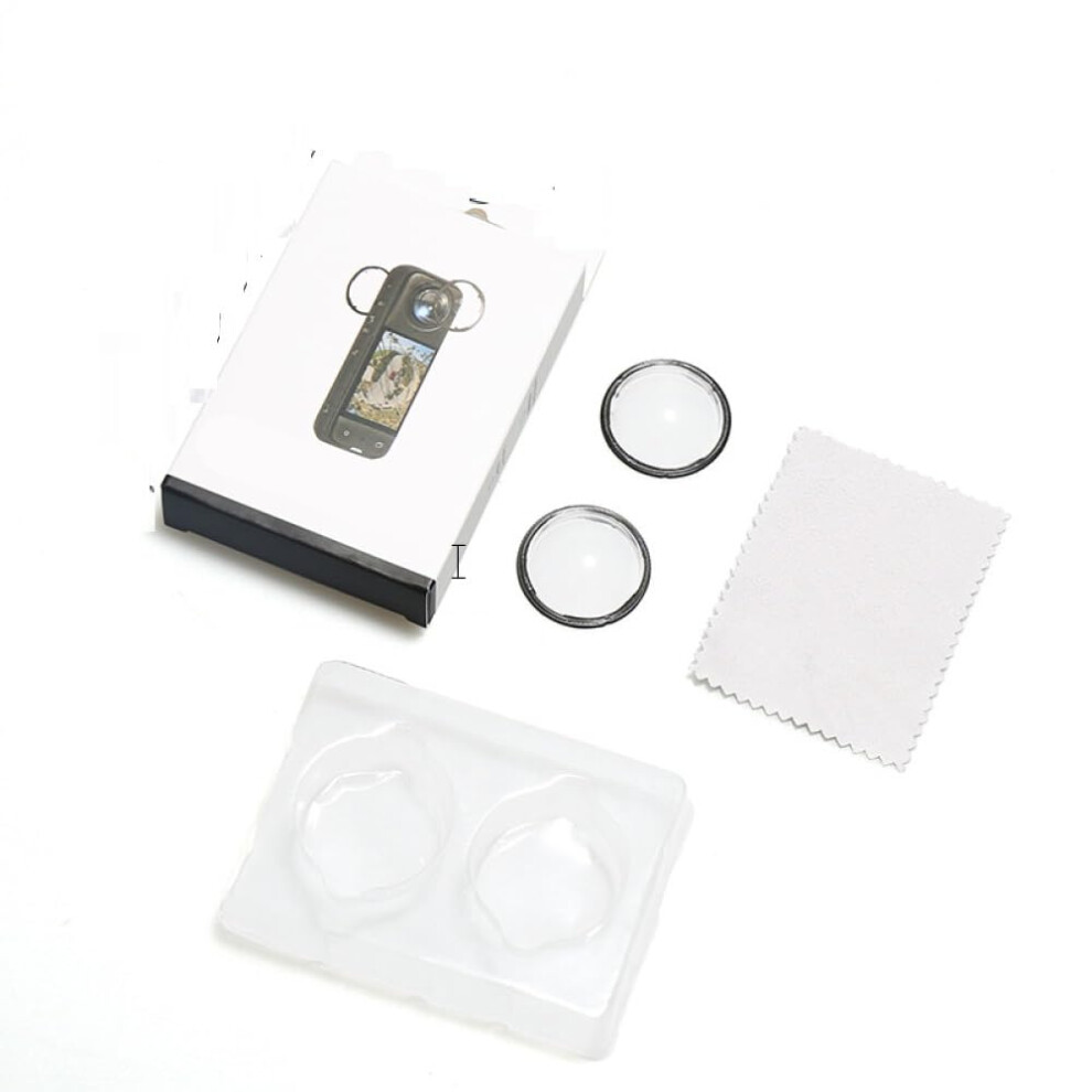 Rotating Optical Tempered Glass Protective Mirror Pc Lens Protector Anti-Scratch For Insta360 X4 9354506228361