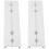 2 Stuks Douchezeil Aluminiumlegering Naadloos 3