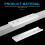 2 Stuks Douchezeil Aluminiumlegering Naadloos 4
