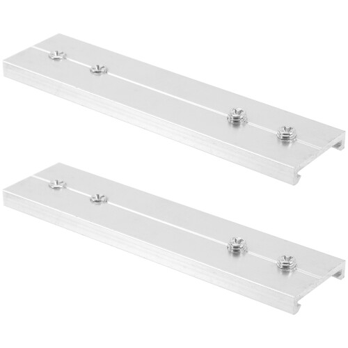 2 Stuks Douchezeil Aluminiumlegering Naadloos 1