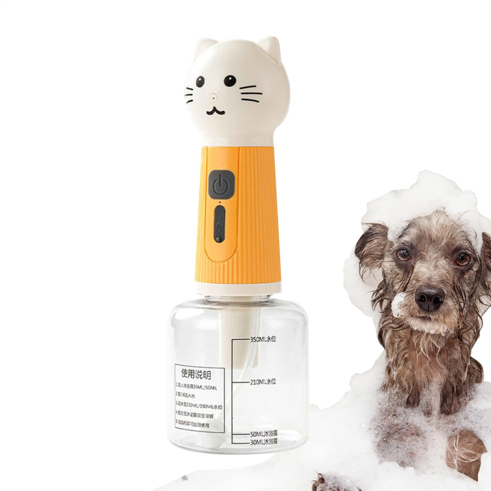 Shampoo Foamer Electric Dog Shampoo Dispenser USB Charging, Automatic Foam Machine For Home Garden Travel-image-OPC-PM5WVSK-NEW