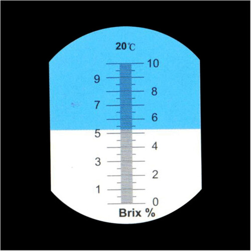 Digital Refractometer ATC 0-10% Sugar Refractometer Handheld Sugar Content Meter For Fruit Food And Beverage 1