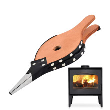 Fire Bellows Wooden Construction Portable Cooking Fan For Outdoor BBQ Fireplace Tools Grilling Backpacking Backyard