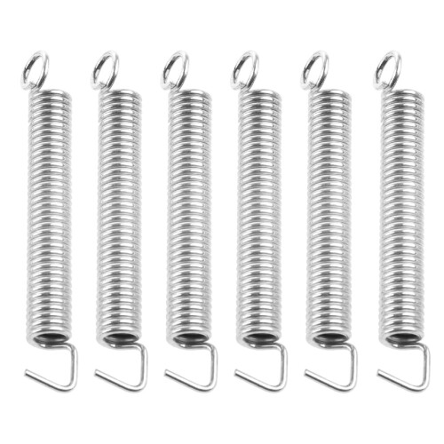6 Pcs/set For   Guitar Tremolo Spring Springs New-Silver