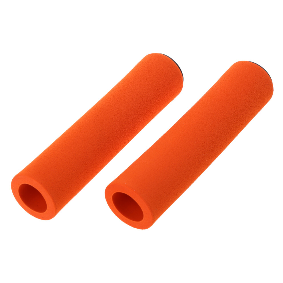 1Pair Soft Foam Sponge Bmx Mtb Bike Cycle Bicycle Handle- Orange 7696000188829