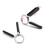 2Pcs Barbell Bar Clamp Spring Collar Clips Gym Weight-Silver 1