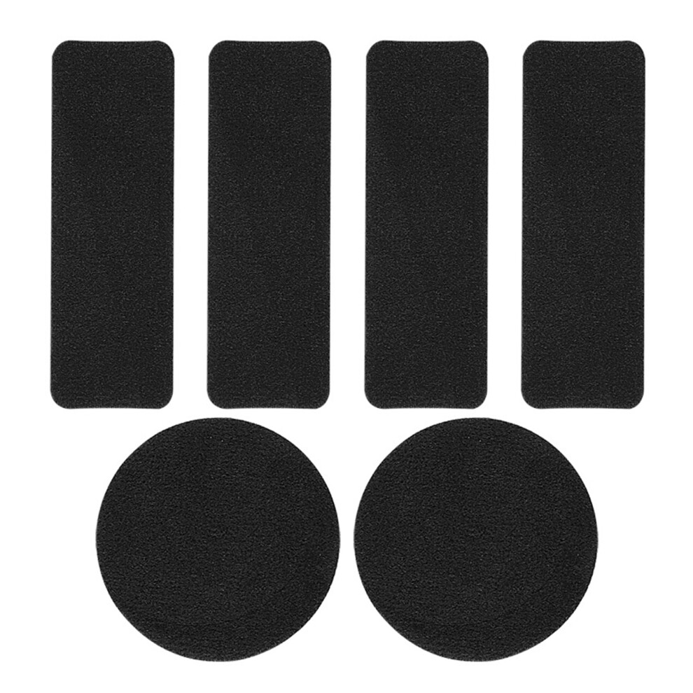 6Pcs Shoe Repair Patches Repair Hole Selfadhesive Patches-Black