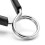 2Pcs Barbell Bar Clamp Spring Collar Clips Gym Weight-Silver 5