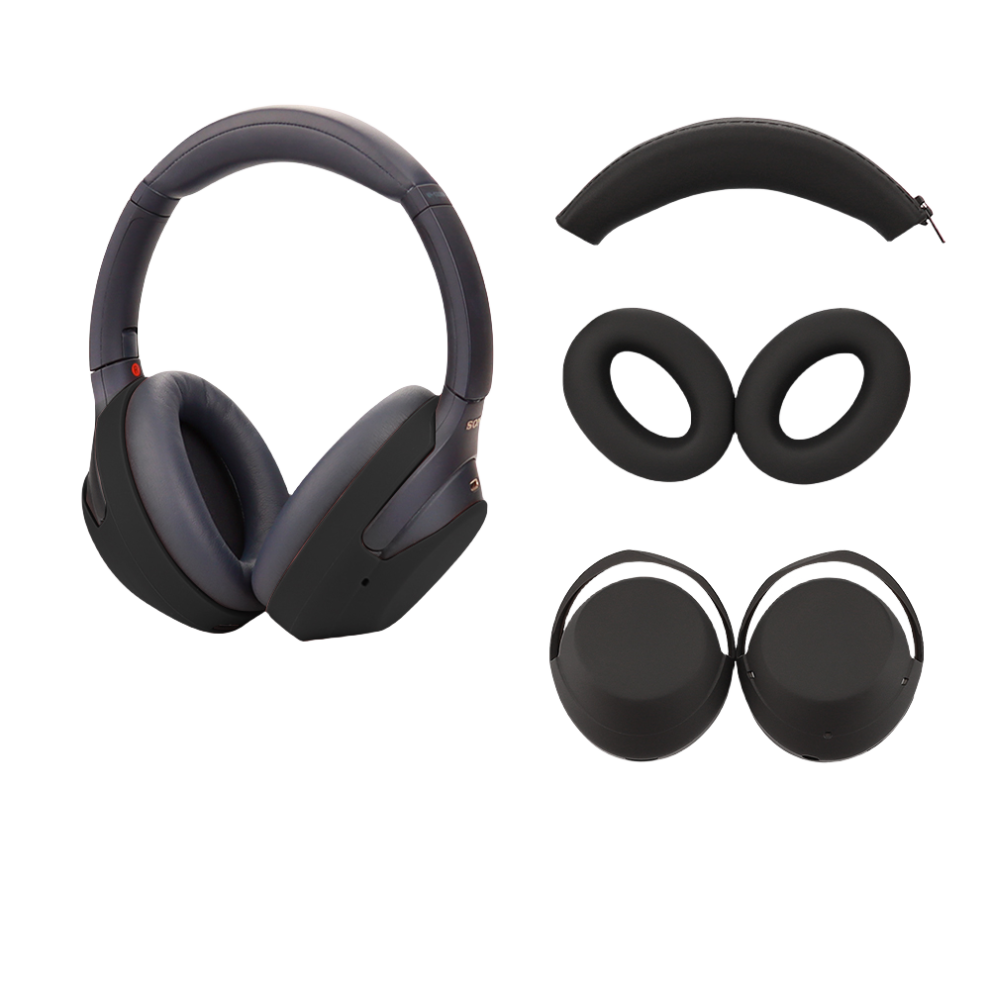 Headband And Earpads Shells For Sony Wh-1000Xm3/4 Black 7314280517954