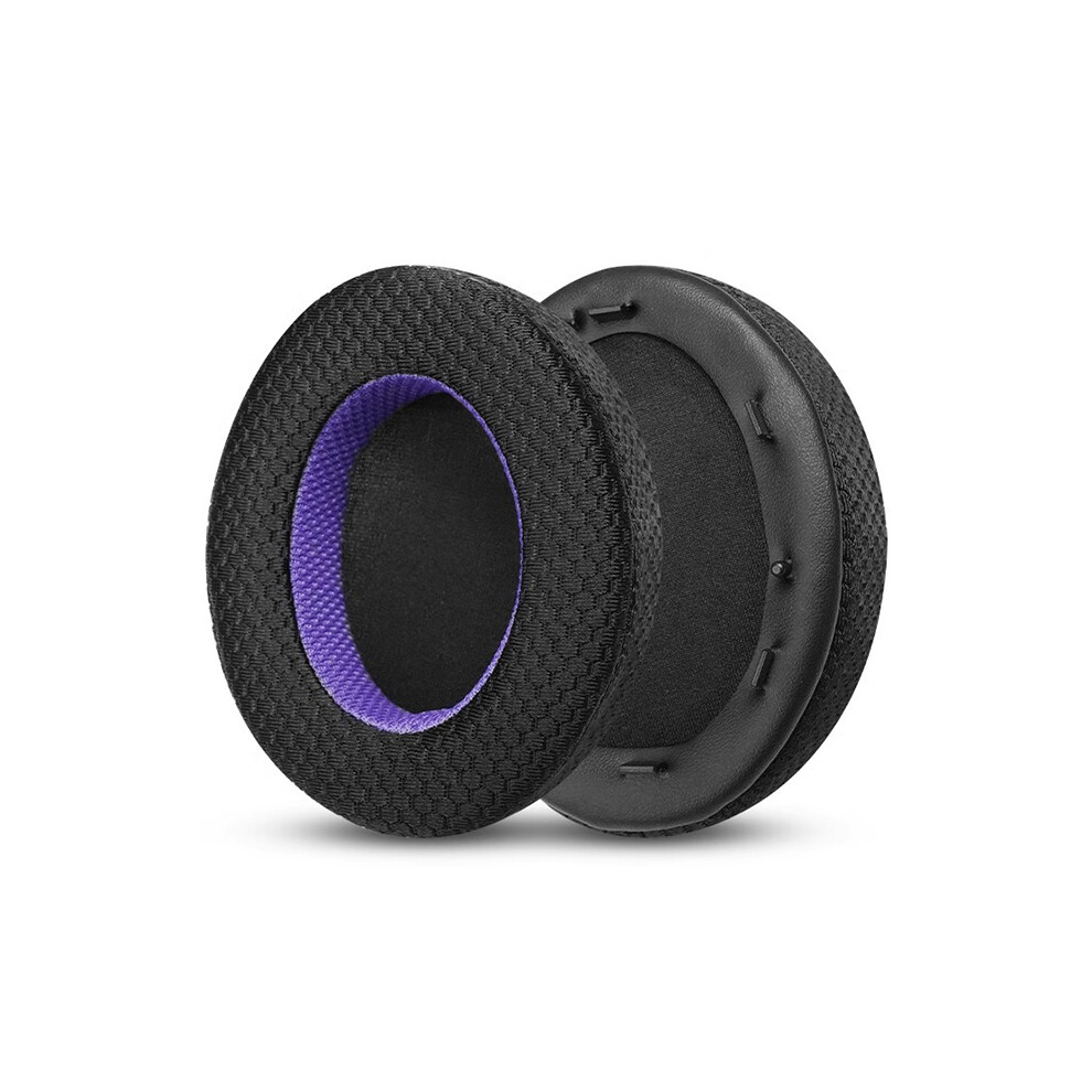 Replacement Ear Pads For Sony Wh-1000Xm3 Headphones - Mesh Black/Purple 7314280834655