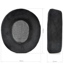 NOVA PRO Wireless Ersatz-Ohrpolster - Premium-Samt