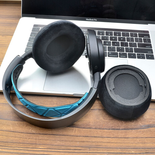 NOVA PRO Wireless Ersatz-Ohrpolster - Premium-Samt 2