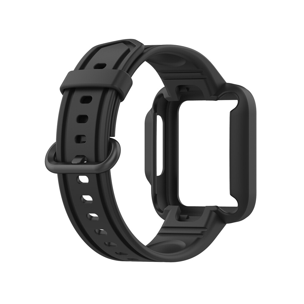Watchband Xiaomi Mi Watch Lite/Redmi Watch 2/Xiaomi Mi Watch Lite 2/Xiaomi Redmi Watch 2 Lite/Redmi Horloge 2/Xiaomi Poco Watch Black 7314280259540