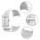 Uhrarmband White S Polar M400/M430 3