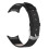 Uhrenarmband aus PU-Leder Black  Google pixel watch 2