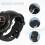 Μαύρο λουράκι σιλικόνης συμβατό με Suunto 5 – Άνεση και ανθεκτικότητα 6