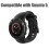 Μαύρο λουράκι σιλικόνης συμβατό με Suunto 5 – Άνεση και ανθεκτικότητα 5