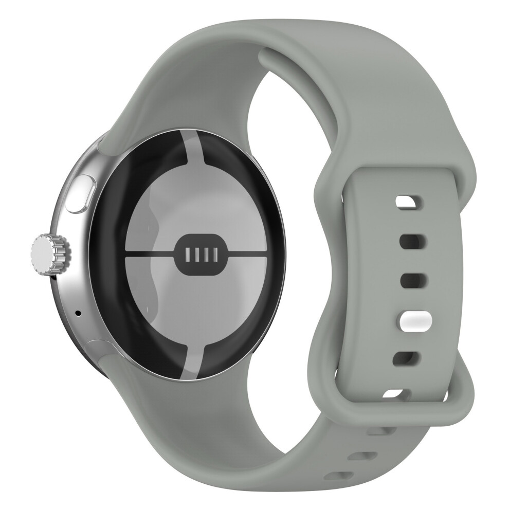 Silicone Watch Strap For Google Pixel Watch - 41Mm Grey 7314281068257
