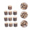 60 Holzklammern Mit Stabhalter Und -Design 10