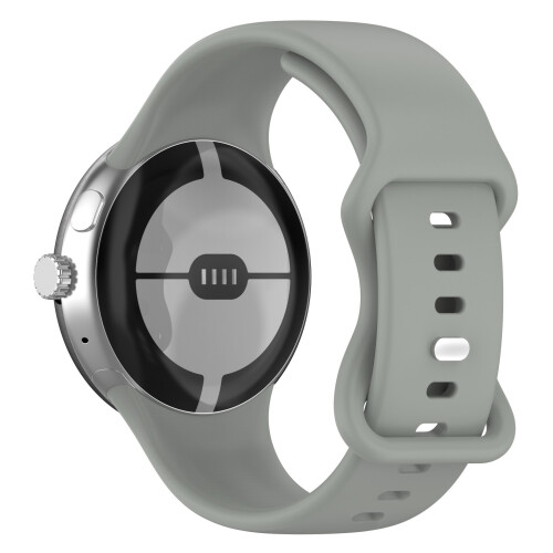 Correa de reloj de silicona para Google Pixel Watch - 41 mm Grey 1