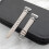 Genuine Leather Watch Strap for Fitbit Versa 4/3/Sense - Rose Pink 4
