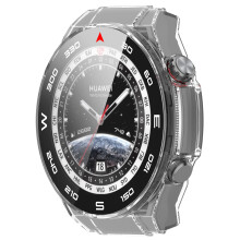 Etui ochronne do zegarka Huawei Watch Ultimate - Zintegrowana obudowa i etui w kolorze srebrnym Transparent