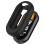 Silicone Protective Case for Xiaomi Mi Band 9/9 NFC Black 3