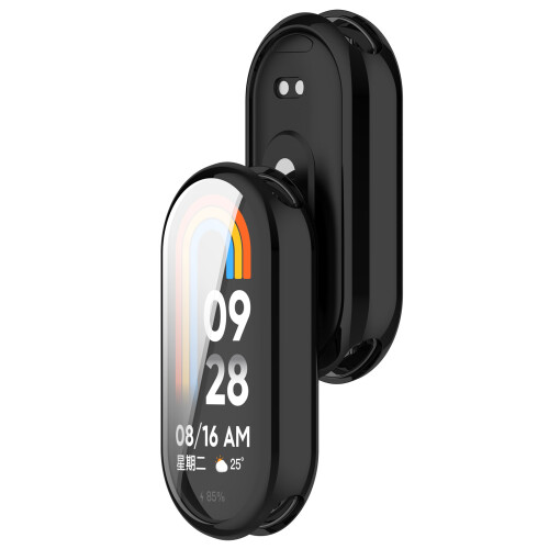Μαύρη ηλεκτρολυτική θήκη TPU για Xiaomi Band 9 / 9 NFC 2