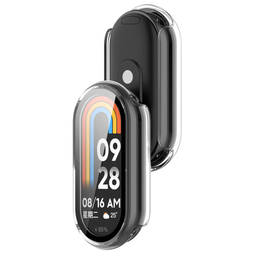 Funda NFC con protector de pantalla para Xiaomi Mi Band 9/9 Transparent 1