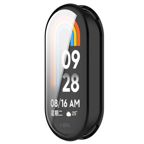 Μαύρη ηλεκτρολυτική θήκη TPU για Xiaomi Band 9 / 9 NFC 1