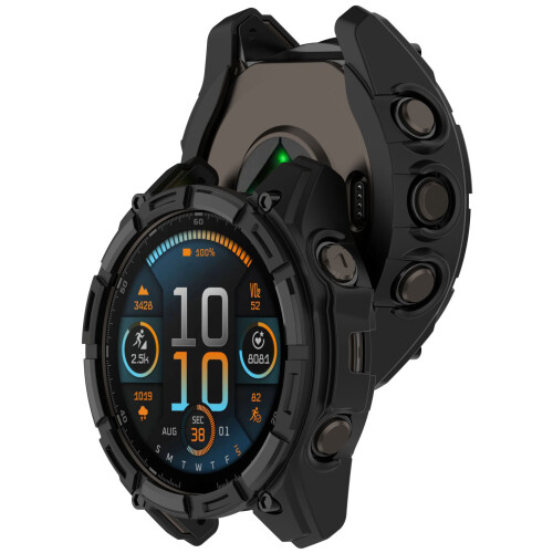 Μαύρη Θήκη TPU 51mm για Garmin Fenix 8: Προστασία και Στυλ 2