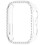 Huawei Watch Fit 3 Case with Diamond PC Hollow Protective Case Transparent 6