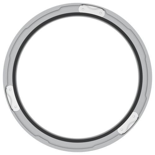 Klokkeetui + skjermbeskytter til CMF Watch Pro2 Silver 2