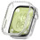 Huawei Watch Fit 3 Case with Diamond PC Hollow Protective Case Transparent 3