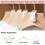 Clothes Hanger Connector Hooks PP Plastic White 30-Pack 5