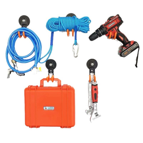 Heavy Duty Magnetic Garage Hooks - Magnetic Storage Hooks for Tools Orange 2