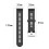 Uhrenarmband für Garmin Forerunner 245 Silikon Grey 20 mm 4