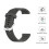 Uhrenarmband für Garmin Forerunner 245 Silikon Grey 20 mm 3